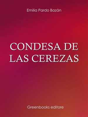 cover image of Condesa de Las cerezas